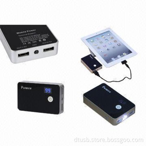 Digital Power Bank, 5400mAh Lithium Polymer Battery